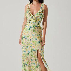 ASTR The Label Sorbae Floral Maxi Dress